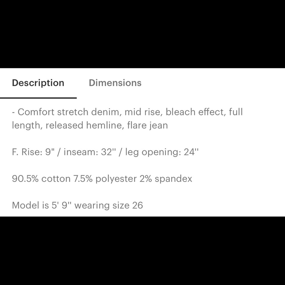Flare Jeans - Picture 4 of 5
